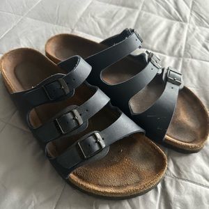 Birkenstocks navy blue